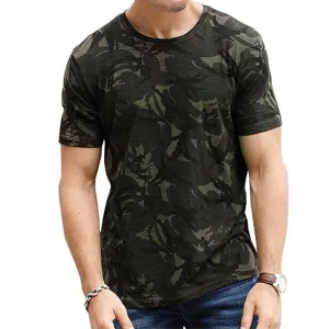 West Louis™ Summer Camouflage Print Fashion T-Shirt