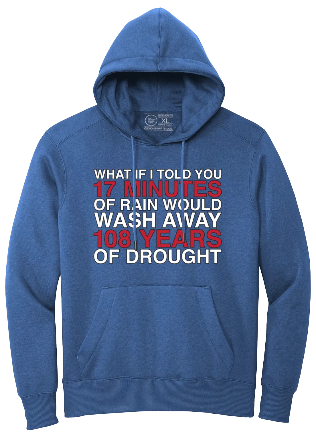 WHAT IF I TOLD YOU...(ROYAL HOODED SWEATSHIRT)