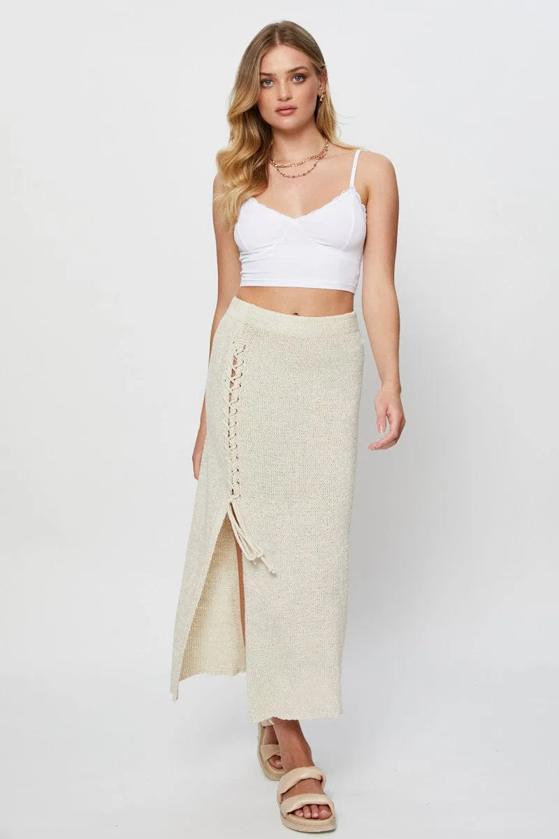 White Crop Top Lace