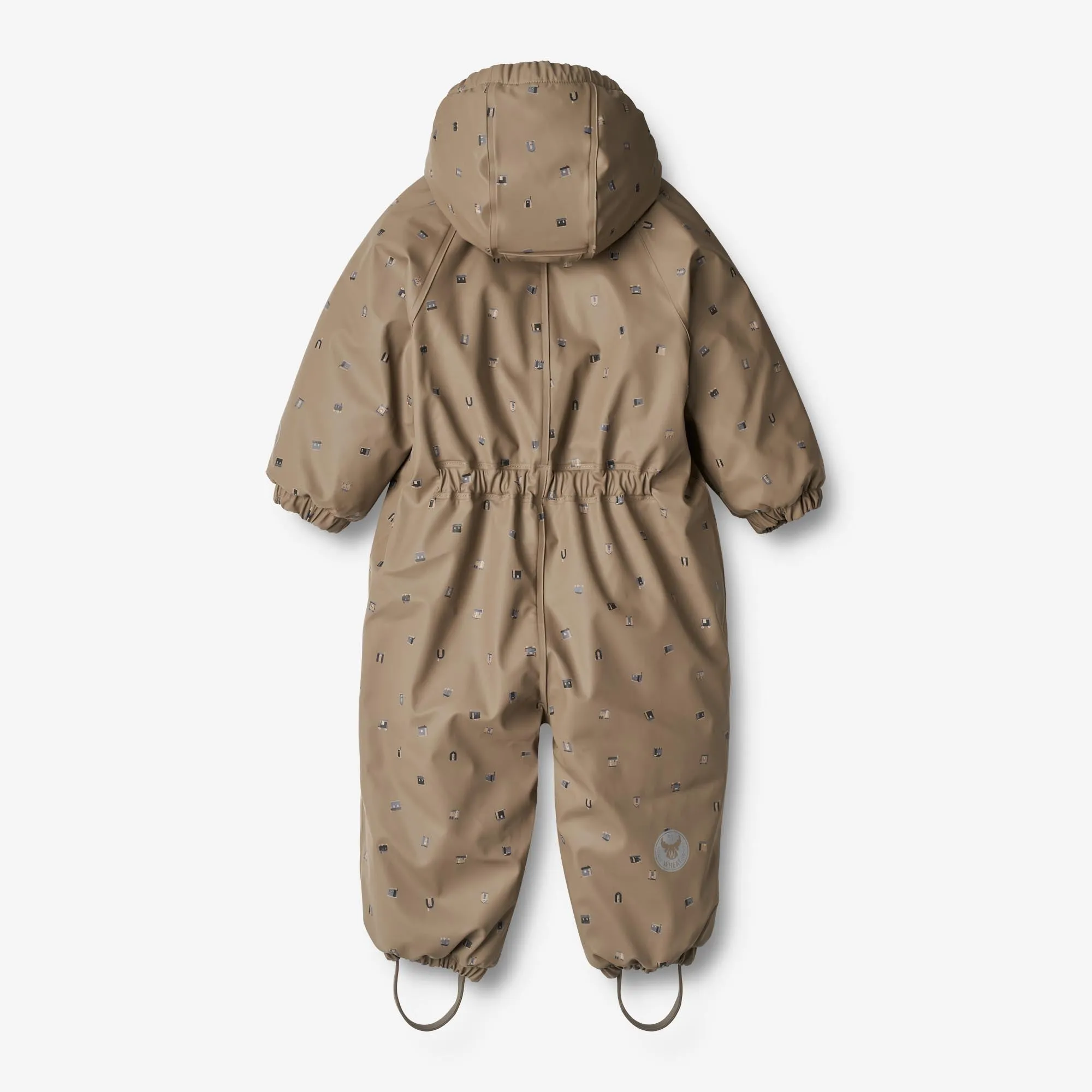 Wintersuit Evig | Baby - dry grey houses