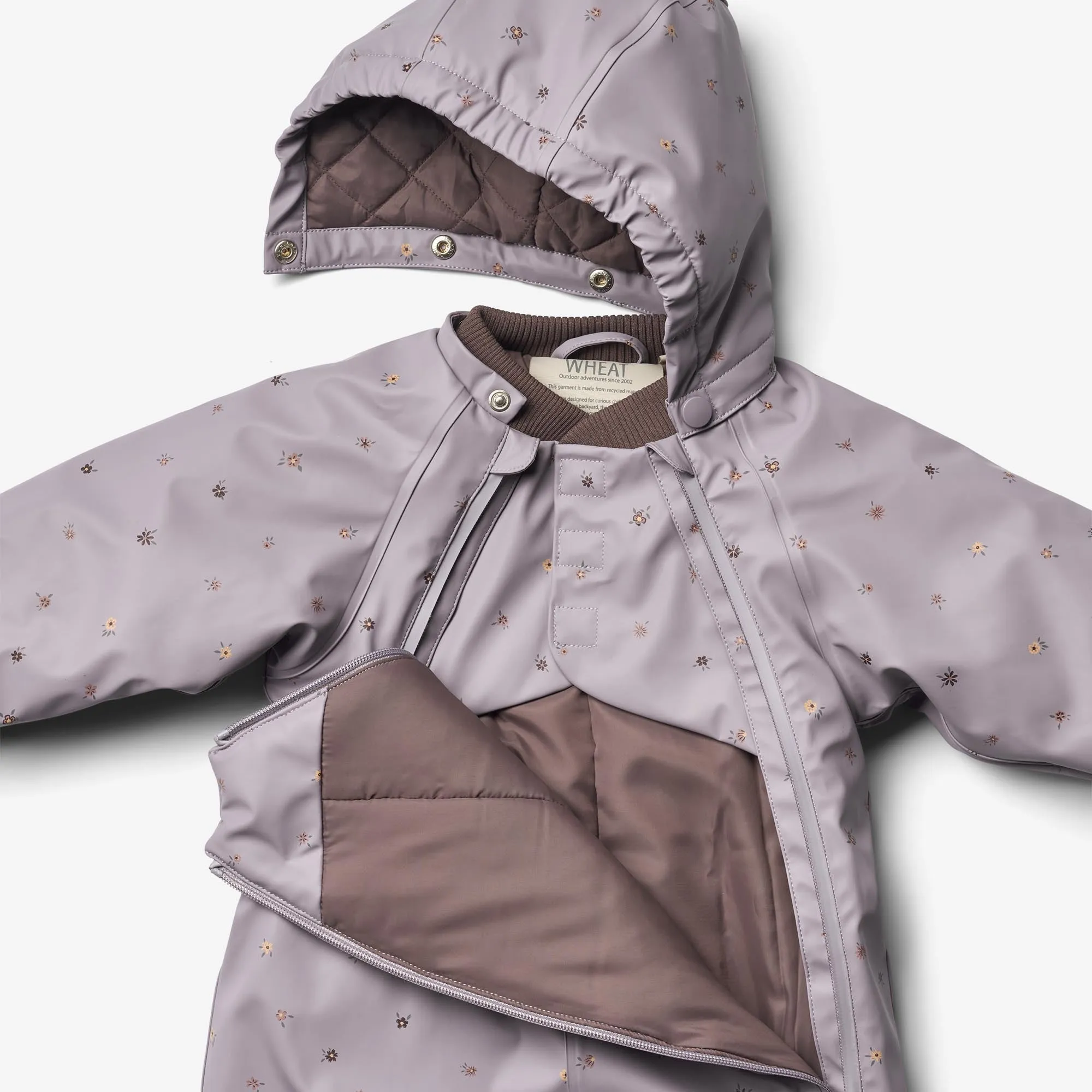 Wintersuit Evig | Baby - lavender flowers