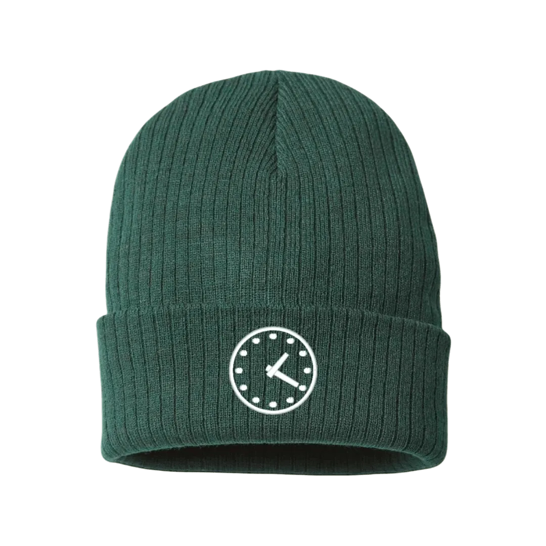 WRIGLEY CLOCK BEANIE.