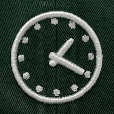 WRIGLEY CLOCK DAD HAT.